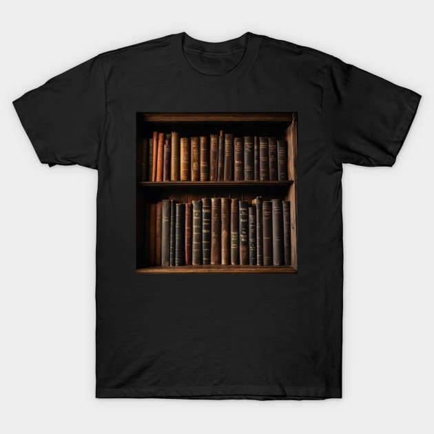 Phantoms of the Bookshelf T-Shirt by Haunted History Chronicles